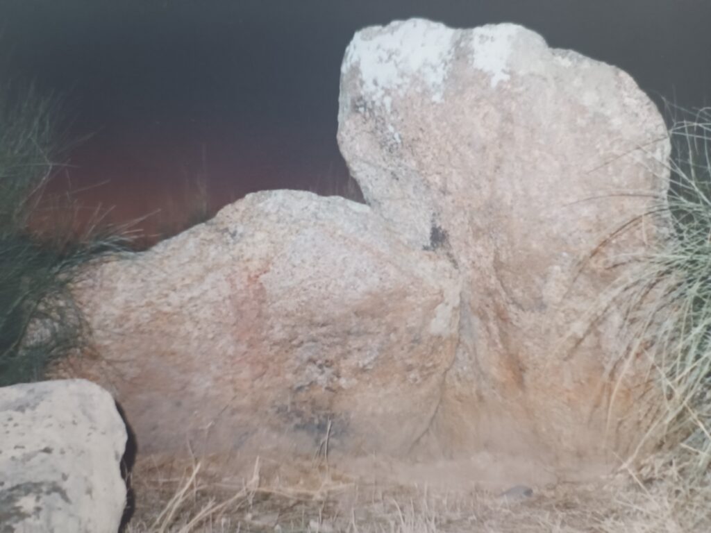 Dolmen de la Morera en Alcorneo, Valencia de Alcántara.