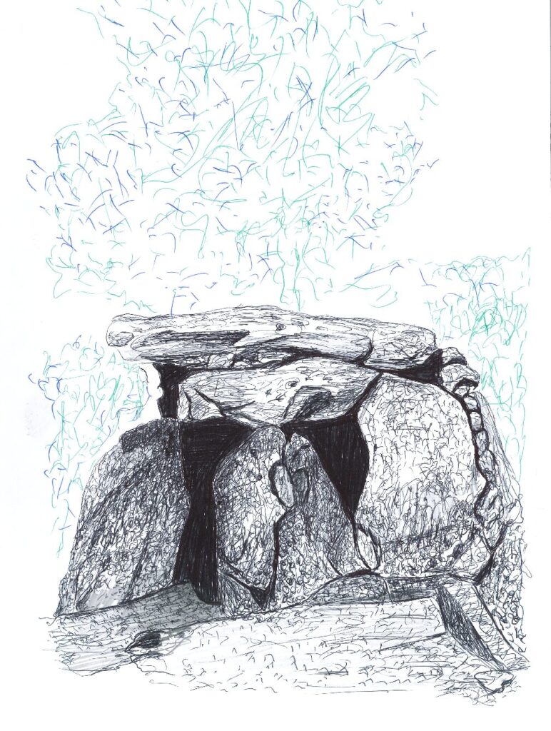 Dolmen de Cabana Arqueta en Espolla, Girona, es uno de los grandes exponentes de los megalitos catalanes.