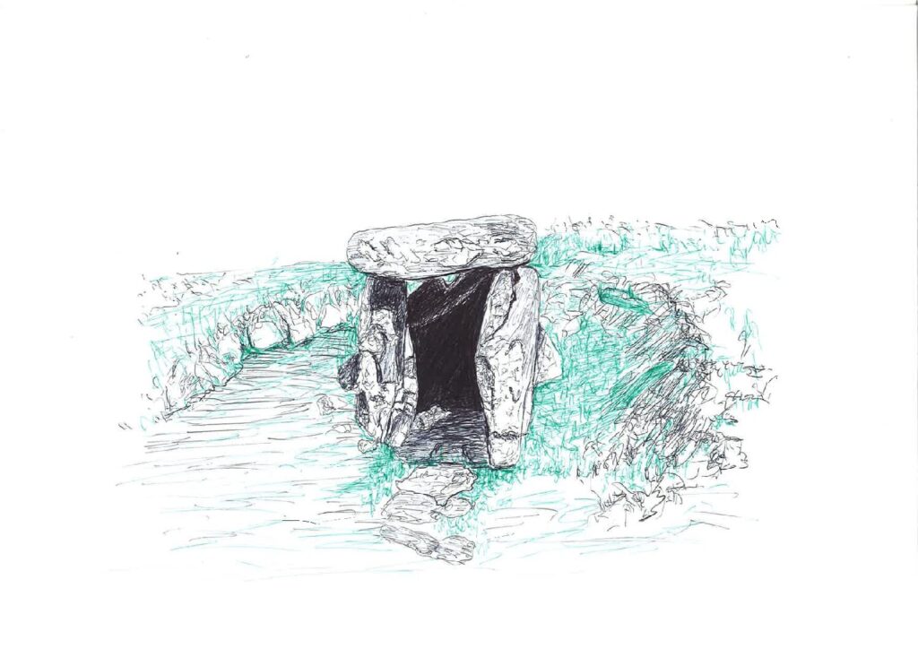 Dolmen de Monte Areo XV Ilustración de Dolmen de Monte Areo