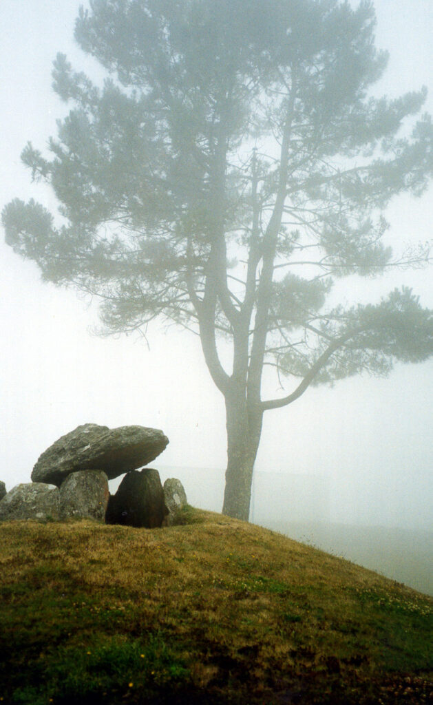 Dolmen do Mexioeiro o del Mercantil El Dolmen do Mexioeiro, enclavada en los terrenos de El Mercantil, tiene un parecido curioso al Anta da Herdade da Monte de Avis en el Alentejo.