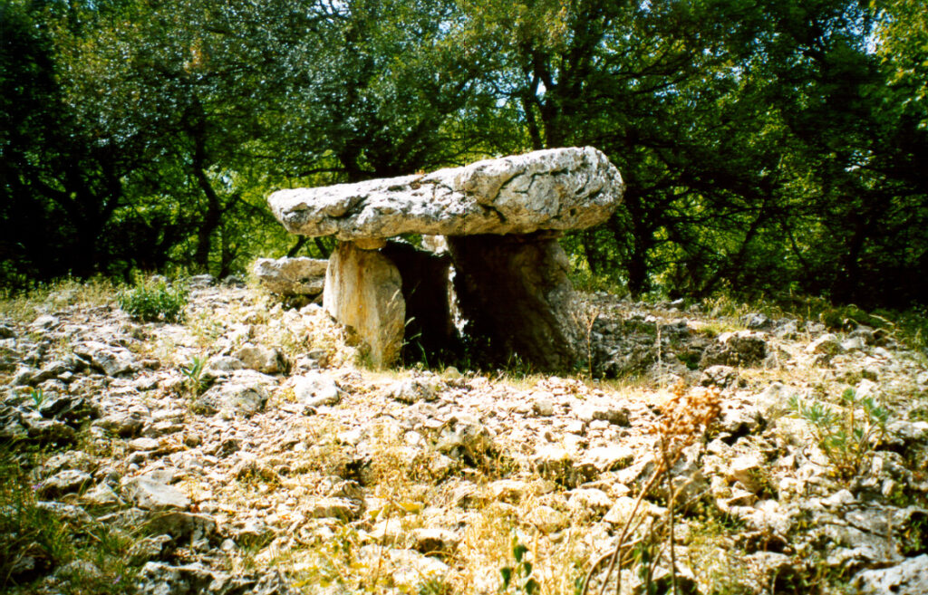 La ruta dolménica de Aralar es un increíble paseo entre robles y hayas. La mayor parte de los megalitos están muy  derruídos, pero aún así siempre sorprenden.