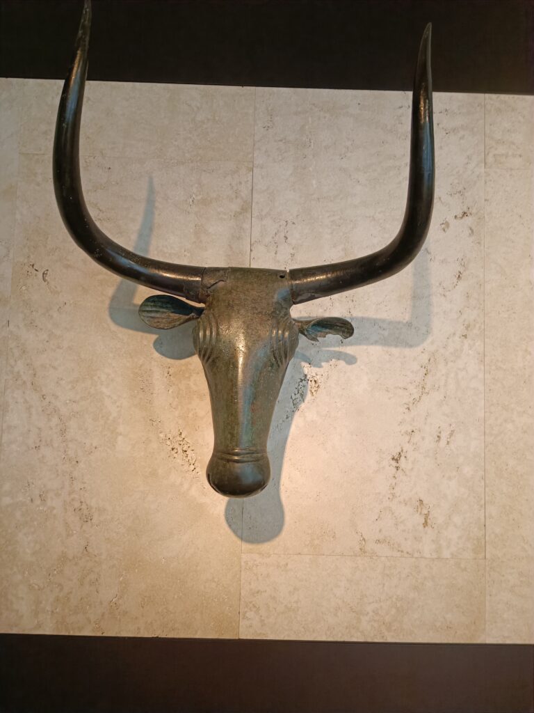 Cabeza de toro de Son Corró, en Costitx, Islas Baleares