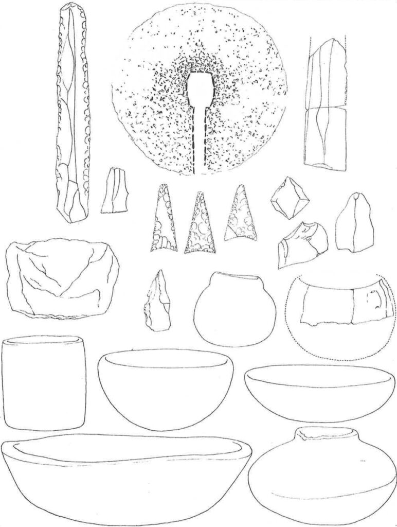 Siret Dolmen de Azuaga y ajuar Ficha 48