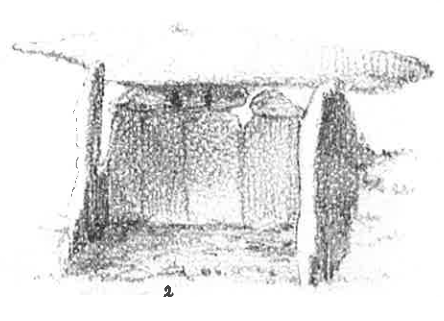 Dolmen de la Cruz del Tío Cogollero. Fonelas según Góngora. Lamina 54 Siret. Fonelas.